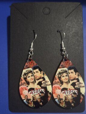 Grease Movie Earrings